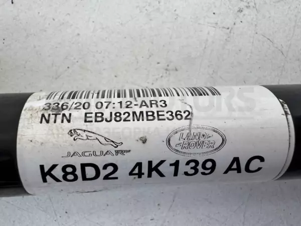 Лівий задній піввісь (привід) Land Rover Evoque 2.0d 2018 K8D24K139AC it-12096 Дизель - 4