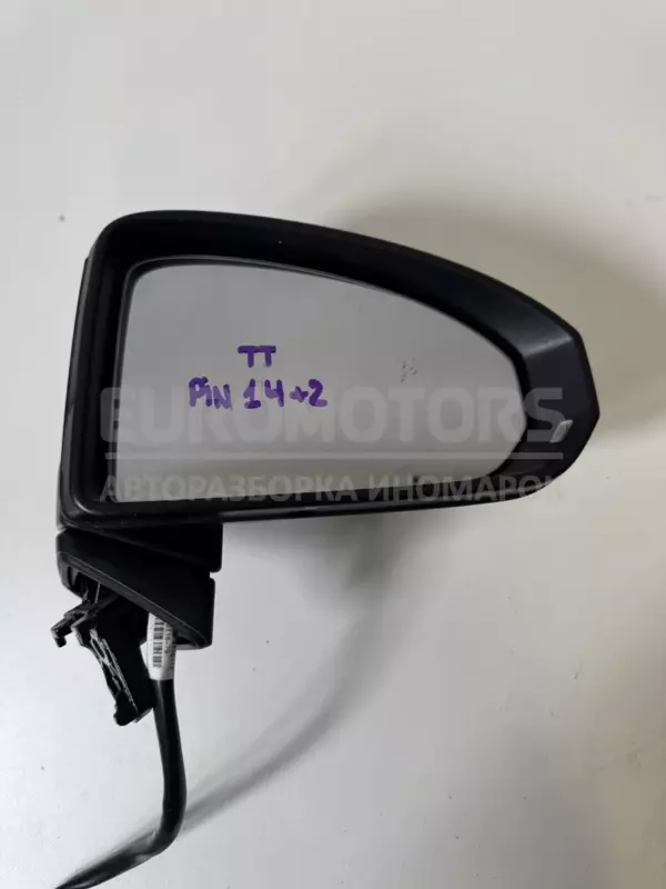 Правое зеркало 14+2 PIN Audi TT 2.0 TFSI (8S) 2015 A046314 it-11240 Бензин - 2