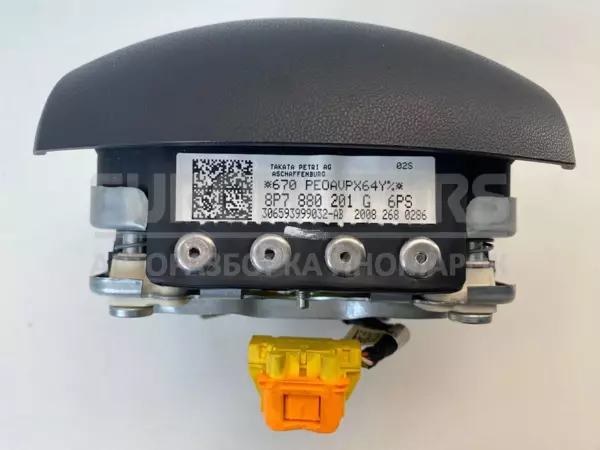 Подушка безопасности рулевого управления Audi A3 1.4 TSI (8P) 2003-2012 8P7880201 it-11611 Бензин - 5