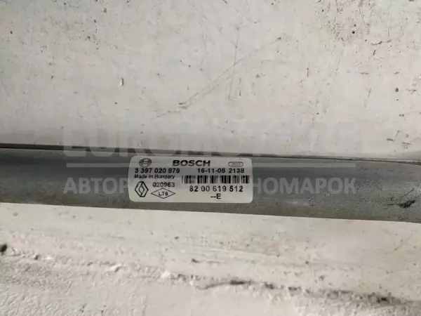 Електродвигун склоочисника переднього скла Dacia Duster 1.5dCi 2010 0390241544 it-11679 Дизель - 5