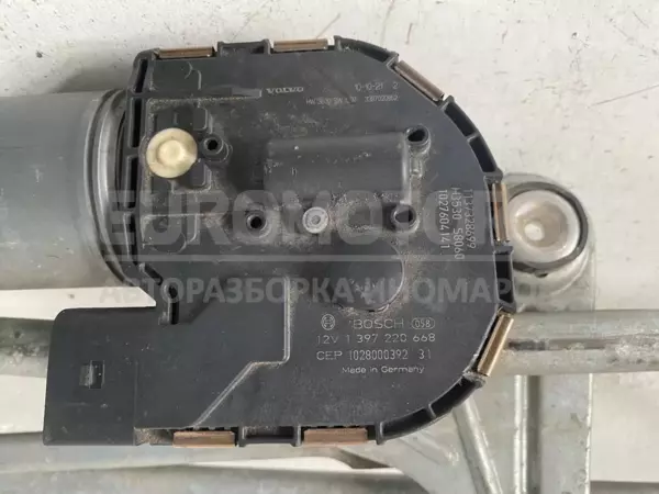 Електродвигун склоочисника переднього скла Volvo XC60 2.4tdi (Bi-turbo) 2008 3397020952 it-11680 Дизель - 2