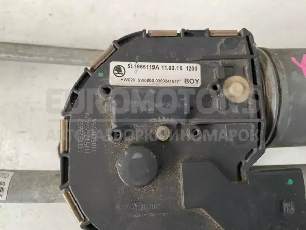Электродвигатель стеклоочистителя переднего стекла Skoda Yeti 1.8TSI 2009 3397021054 it-11693 Бензин - 3