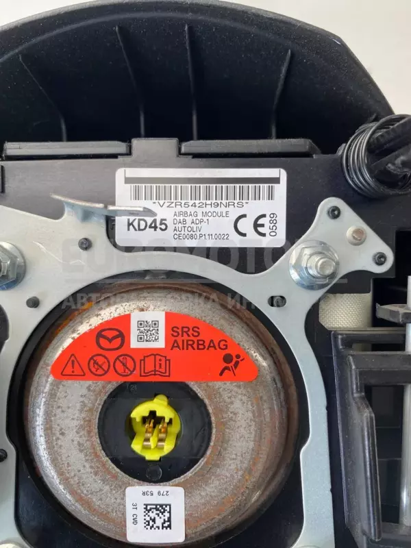 Подушка безпеки рульового керування Mazda 3 2.2tdi 2013-2019 CE0080P1110022 it-11781 Дизель - 3