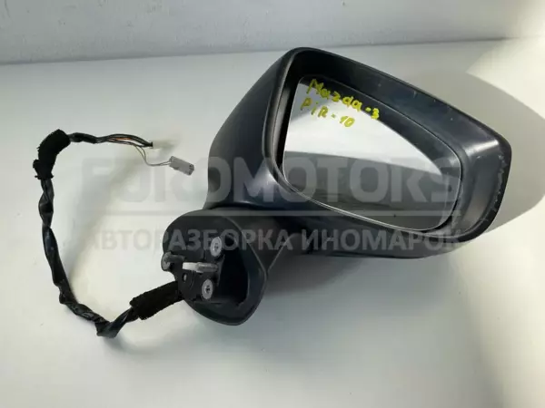 Правое зеркало 8+2 PIN Mazda 3 2.2tdi 2013-2019 024228044476 it-11896 Дизель euromotors.com.ua