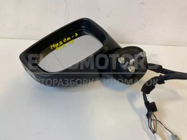 Левое зеркало 8+2 PIN Mazda 3 2.2tdi 2013-2019 024228044476 it-11928 Дизель euromotors.com.ua