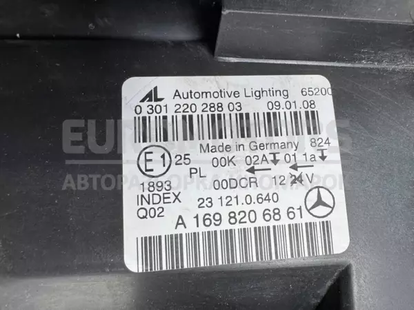 Права ксенонова фара Mercedes B-class 1.7 8V (W245) 2005-2011 A1698206861 it-12192 Бензин - 4