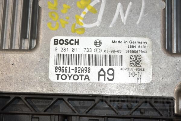 Блок керування двигуном Toyota Corolla 1.4 D-4D (E12) 2001-2006 8966102A90 386829 - 2