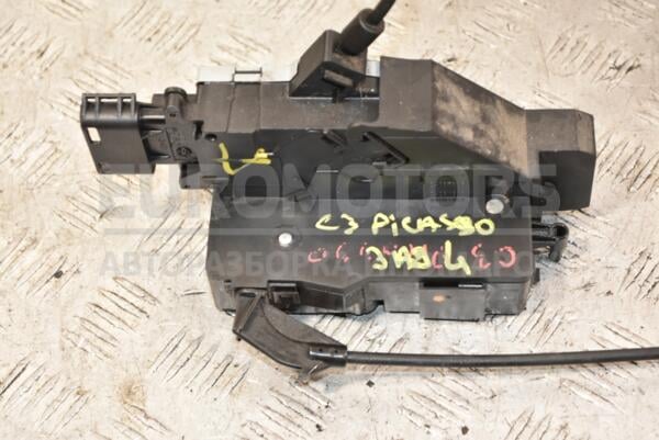 Замок двери задний левый электр 6 пинов Citroen C3 Picasso 2009-2016 24090816 387095 - 1
