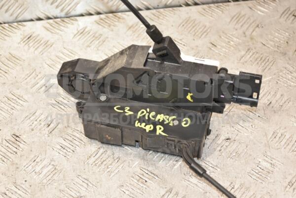 Замок двері передній правий електро 6 пинов Citroen C3 Picasso 2009-2016 24095816 387097 - 1
