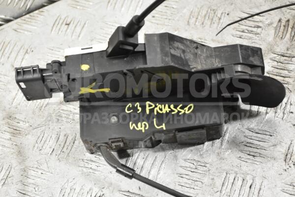 Замок двери передний левый электр 6 пинов Citroen C3 Picasso 2009-2016 24087816 387119 - 1