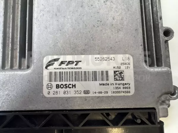 Блок керування двигуном Fiat Ducato 3.0MJet 2014 55262543 it-12223 Дизель - 2