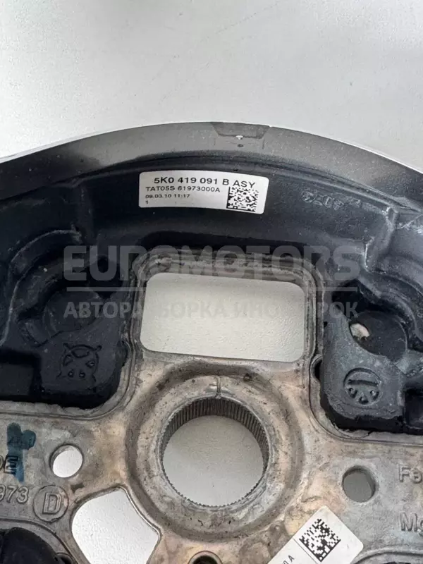 Рульове колесо VW Golf 2.0 16V TSI (VI) 2008-2013 5K0419091B it-12239 Бензин - 3