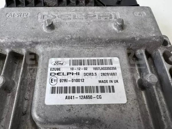 Блок керування двигуном Ford Kuga 2.0tdci 2012-2019 AV4112A650CG it-12248 Дизель - 2