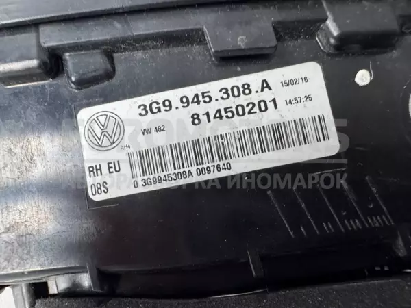 Правый внутренний светодиодный фонарь VW Passat 2.0tdi (B8) 2015 3G9945308A it-12264 Дизель - 3