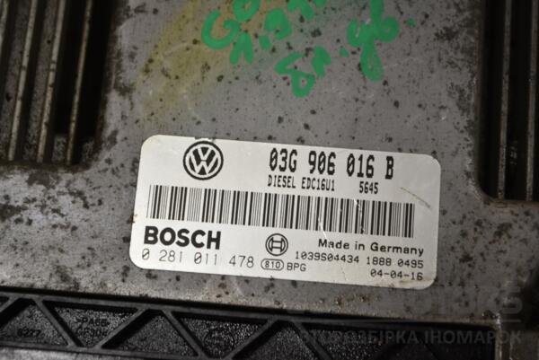 Блок керування двигуном VW Golf 1.9tdi (V) 2003-2008 03G906016B 387464 - 2