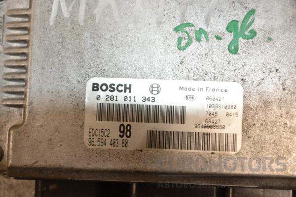 Блок керування двигуном Fiat Scudo 2.0jtd 8V 1995-2007 0281011343 387476 - 2