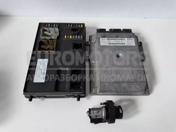 Полный комплект зажигания блока управления двигателем Ford Transit 2.2tdci 2006-2013 6C11-12A650-AH it-12309 Дизель euromotors.com.ua
