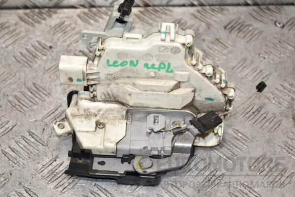 Замок двері передній лівий електро 7 пинов Seat Leon 2006-2013 1P1837015B 387731 euromotors.com.ua