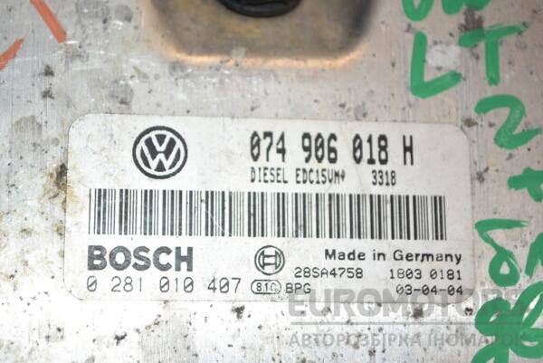 Блок управления двигателем VW LT 2.5tdi (II) 1996-2006 074906018H 387814 - 2