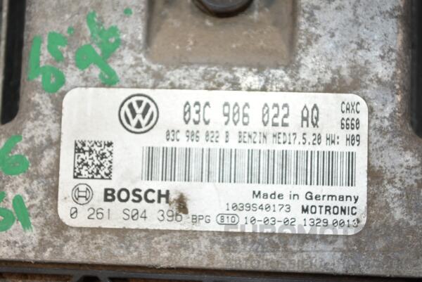 Блок керування двигуном VW Golf 1.4 16V TSI (VI) 2008-2013 03C906022AQ 387965 - 2