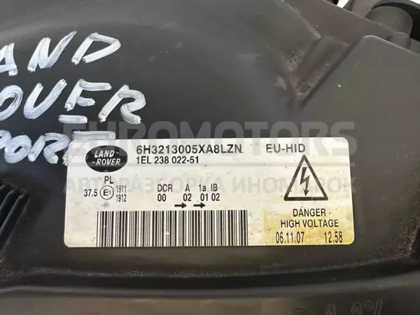 Левая ксеноновая фара Land Rover Range Rover Sport 2.7tdi 2005-2012 6H3213005XA8LZN it-12404 Дизель - 5