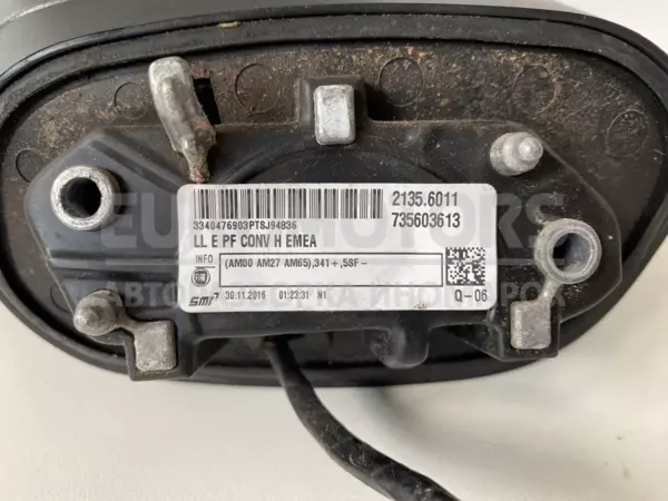 Левое зеркало Fiat 500X 1368 2014 735603613 it-12435 Бензин - 4