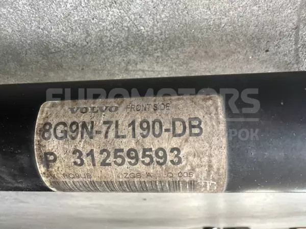Карданний вал Volvo XC60 2.4tdi (Bi-turbo) 2008 8G9N-7L190-DB it-12489 Дизель - 5