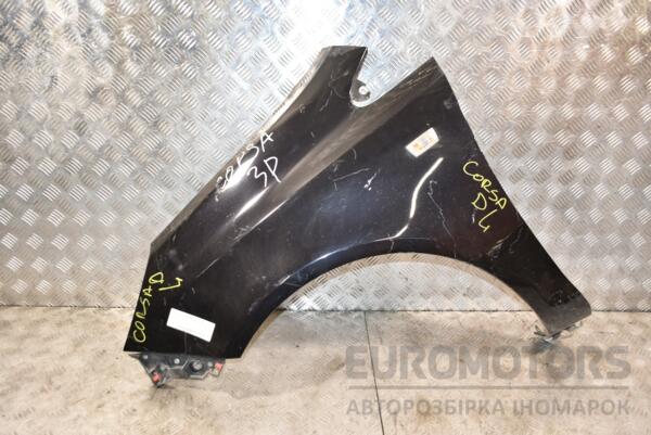 Крыло переднее левое Opel Corsa (D) 2006-2014 93189645 388834 euromotors.com.ua