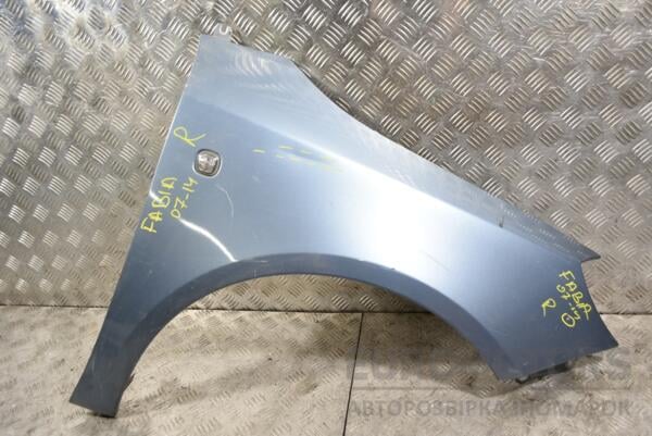 Крыло переднее правое (дефект) Skoda Fabia 2007-2014 5J0821162 388861 euromotors.com.ua