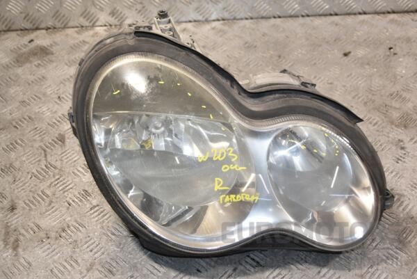 Фара правая 04- Mercedes C-class (W203) 2000-2007 A2038203261 389747 euromotors.com.ua
