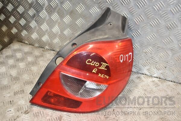Фонарь правый хетчбек Renault Clio (III) 2005-2012 389898 euromotors.com.ua