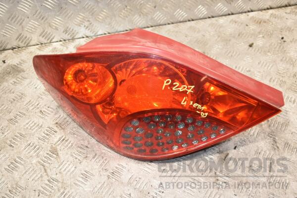 Ліхтар лівий хетчбек -09 Peugeot 207 2006-2013 9649986680 389918 euromotors.com.ua