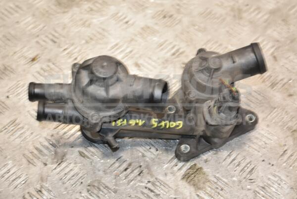 Корпус термостата VW Golf 1.6 16V FSI (V) 2003-2008 03C121026H 390395 euromotors.com.ua
