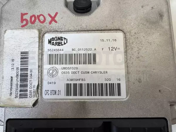 Блок управления автоматической коробкой передач Fiat 500X 1.4 16V MultiAir 2014 55245644 it-12319 Бензин - 2