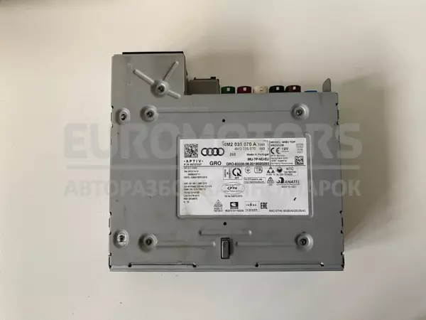 Центральная консоль блока управления мультимедиа Audi RS6 4.0 (C8) 2018 4M2035070A it-12667 Бензин euromotors.com.ua