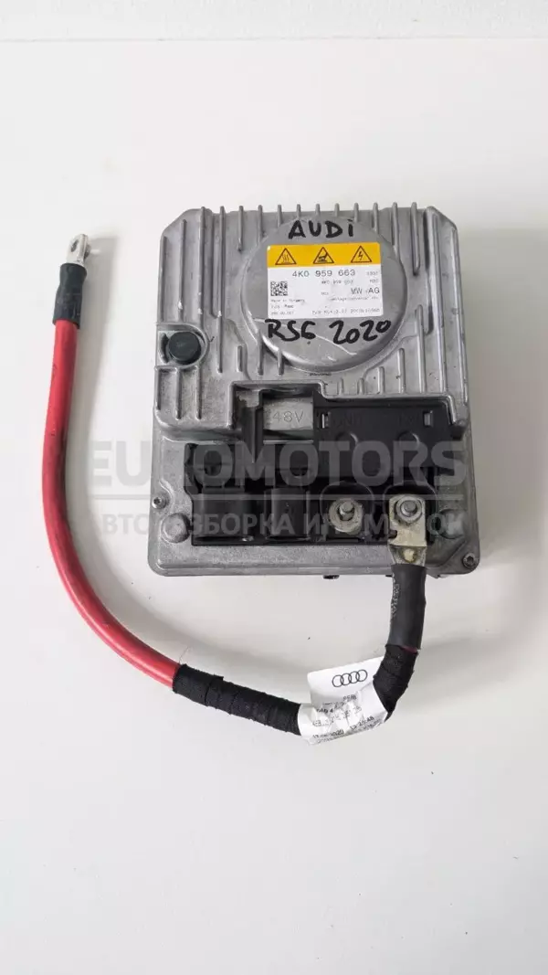 Модуль преобразователя напряжения/трансформатора Audi RS6 4.0 (C8) 2018 4K0959663 it-12674 Бензин euromotors.com.ua