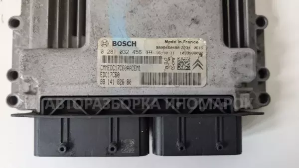 Блок керування двигуном Citroen C4 Picasso 1.6tdci 2014-2018 0281032456 it-12800 Дизель - 2