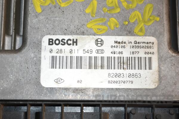 Блок управления двигателем Renault Megane 1.9dCi (II) 2003-2009 8200310863 390553 - 2