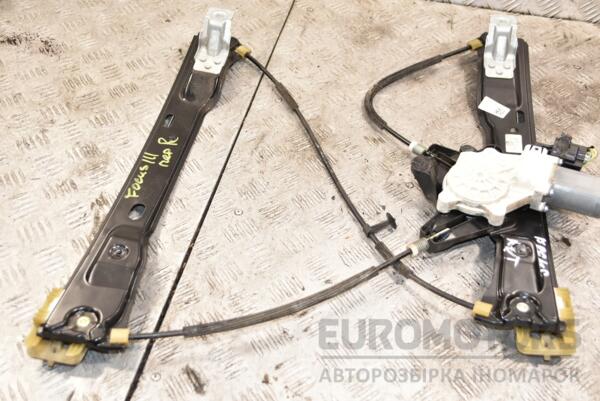 Склопідйомник передній правий електро 6 пинов Ford Focus (III) 2011-2018 BM51A23200BC 390646 euromotors.com.ua