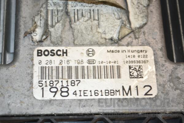 Блок управления двигателем Fiat Bravo 1.6MJet 2007-2014 51871187 390681 - 2