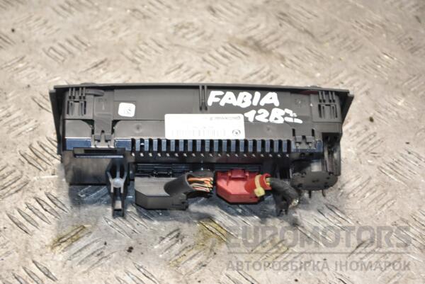 Блок управления печкой климат Skoda Fabia 2007-2014 5J0907044C 390707 - 2