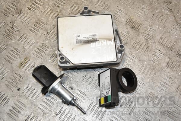 Блок управління двигуном комплект Opel Meriva 1.6 16V 2003-2010 12249823 390723 euromotors.com.ua