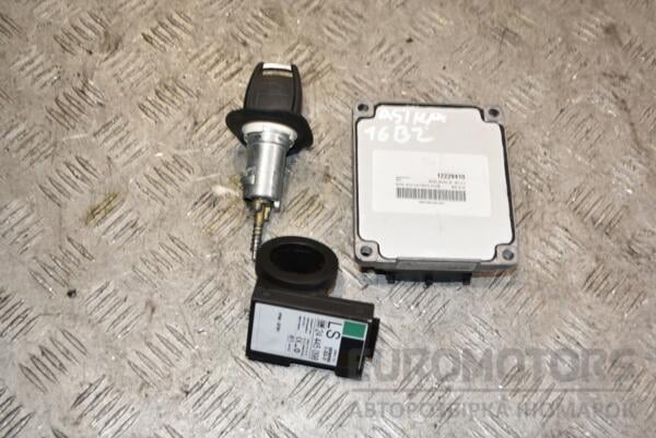 Блок управления двигателем комплект Opel Astra 1.6 16V (H) 2004-2010 12229410 390725 euromotors.com.ua