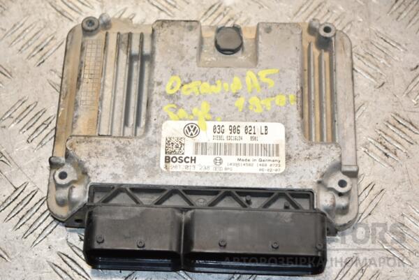 Блок управления двигателем Skoda Octavia 1.9tdi (A5) 2004-2013 03G906021LB 391232 euromotors.com.ua