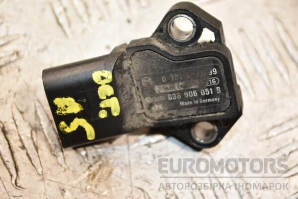 Датчик давления наддува (Мапсенсор) Skoda Octavia 1.9tdi (A5) 2004-2013 038906051B 391271 euromotors.com.ua