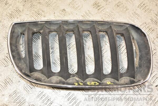 Решетка радиатора правая BMW X3 (E83) 2004-2010 51133402910 391331 euromotors.com.ua