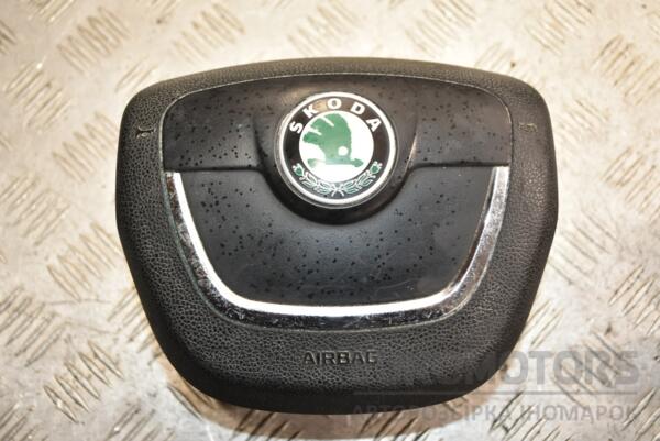Подушка безпеки кермо Airbag Skoda Octavia (A5) 2004-2013 1Z0880201AK 391785 euromotors.com.ua