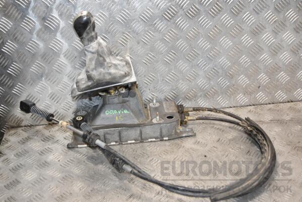 Кулиса перемикання КПП 6 ступка з тросами Skoda Octavia (A5) 2004-2013 1K0711049CK 391796 euromotors.com.ua