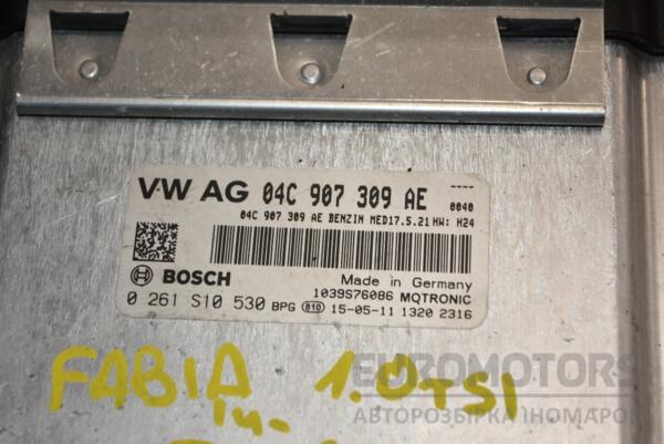 Блок управления двигателем Skoda Fabia 1.0 12V TSI 2014 04C907309AE 391879 - 2
