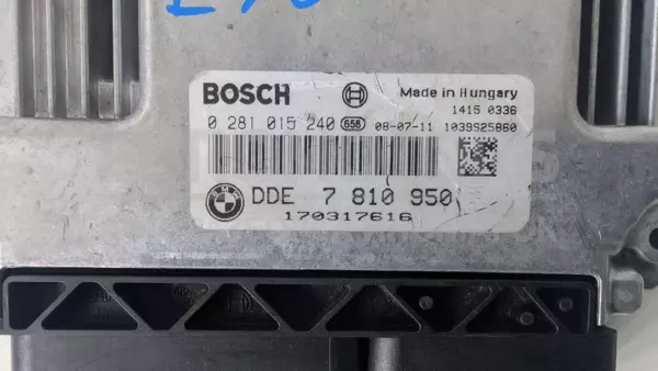 Блок управления двигателем BMW 3 3.0d (E90/E91) 2005-2013 0281015240 it-12862 Дизель - 2